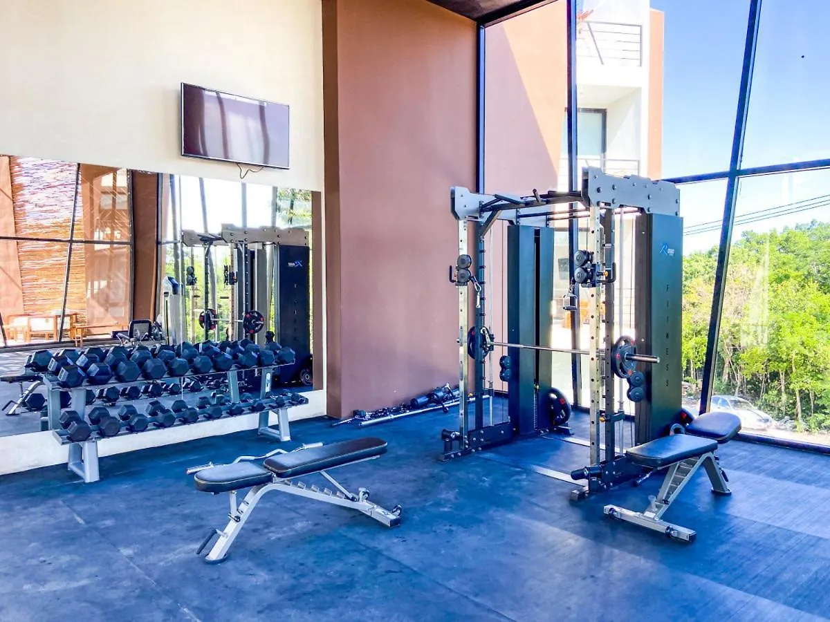 Spacious And Elegant Studio With Pool, Gym, Temazcal Tulum