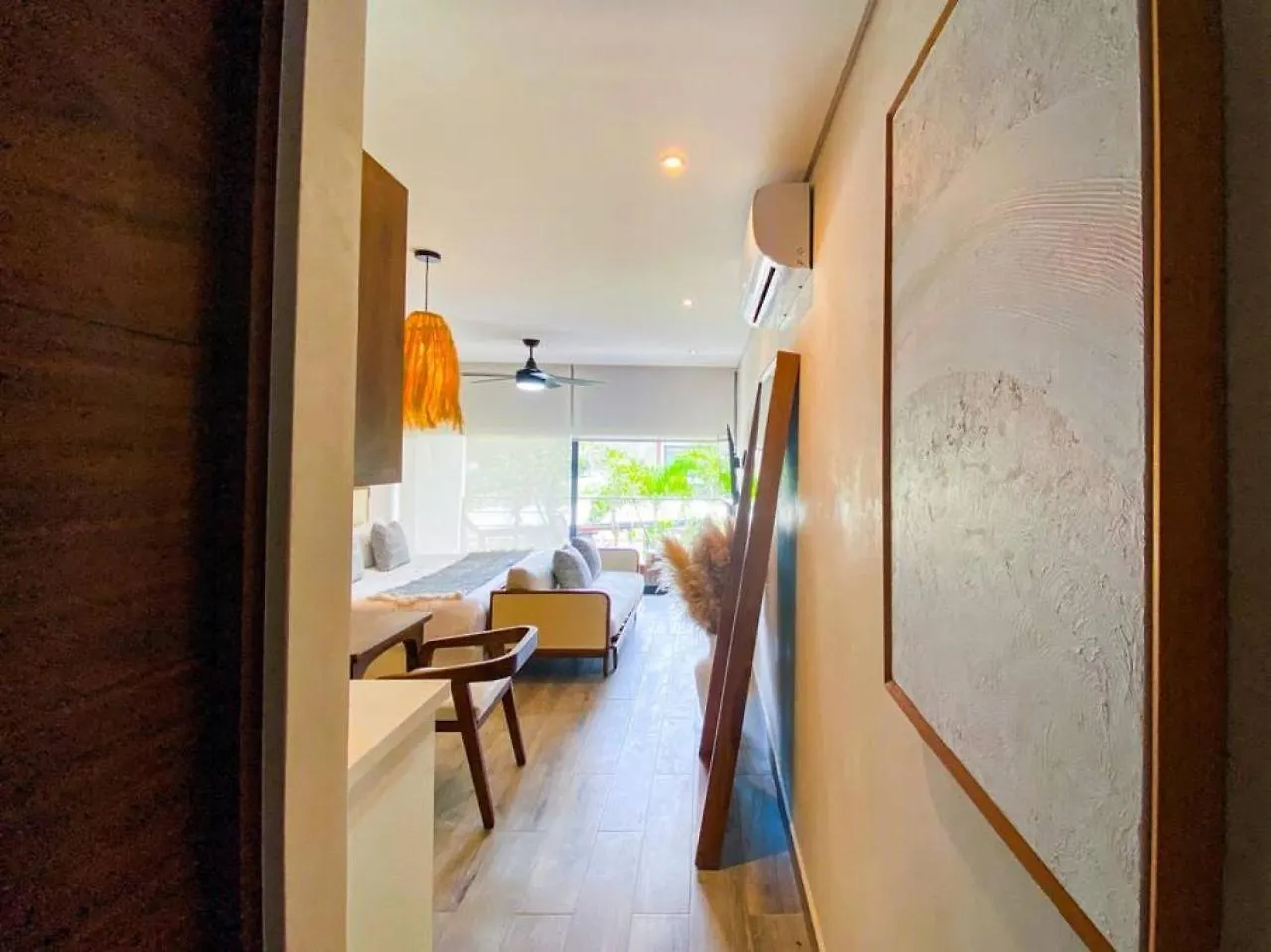Spacious And Elegant Studio With Pool, Gym, Temazcal Tulum Apartment