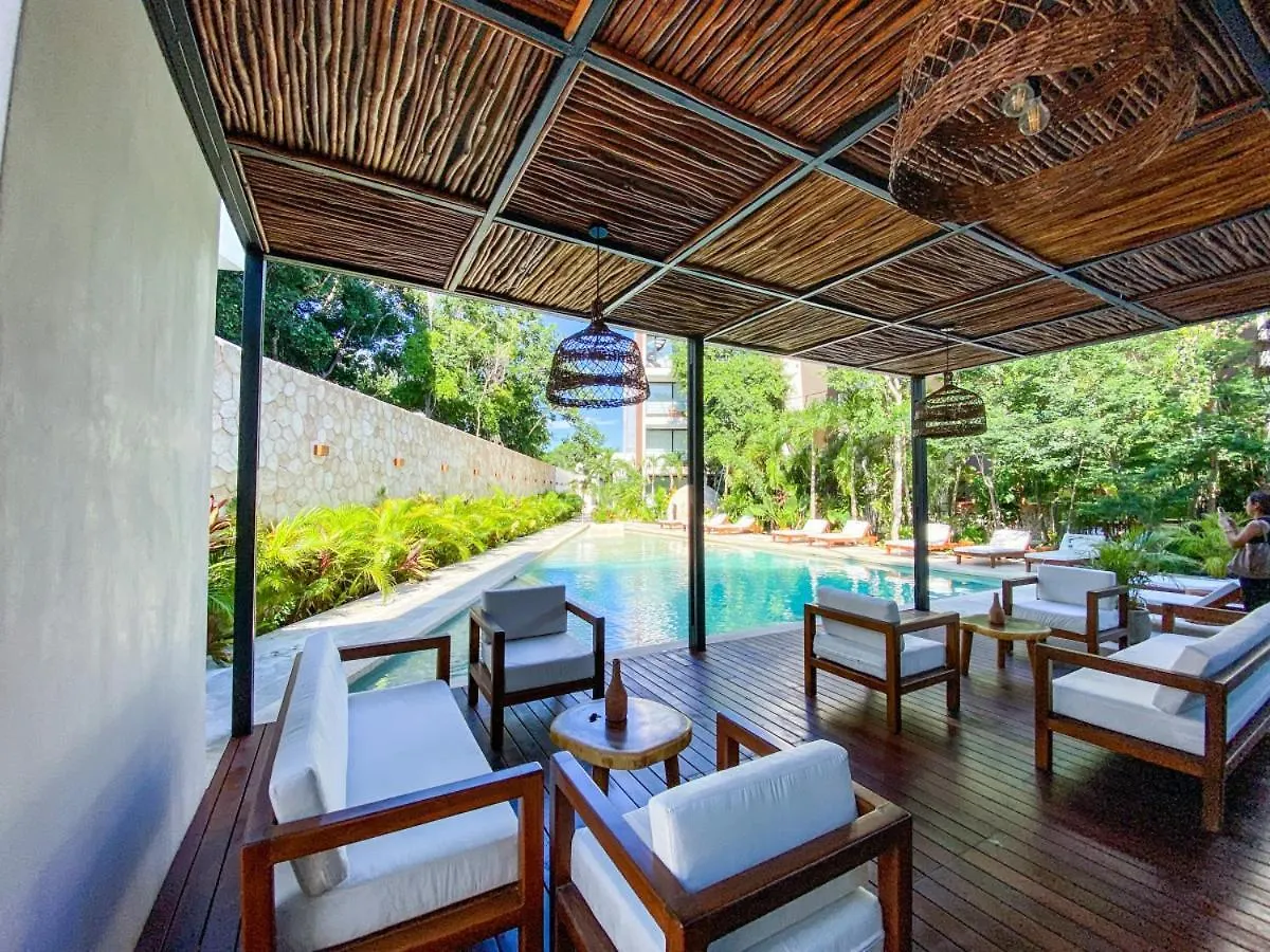 Apartment Spacious And Elegant Studio With Pool, Gym, Temazcal Tulum Mexico